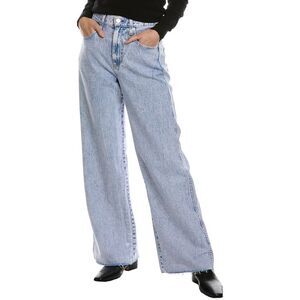 Women's Light Blue Wide Leg Jeans